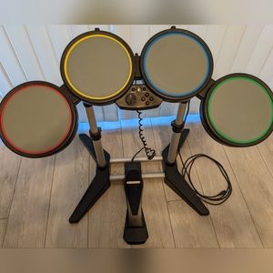 PlayStation Brand Rock Band Drum Set + foot pedal (for PS2)
